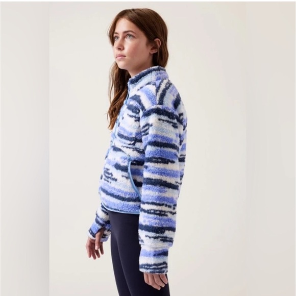 Athleta Girl So Toasty Tugga Sherpa Jacket - Picture 3 of 14